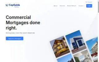 CapGuide Funding website