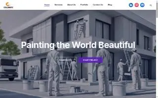Colorific Paint website