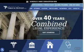 Law Office Of Taran M. Provost, PLLC website