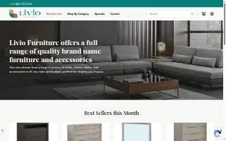 Livio - Furniture Gallery website