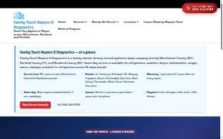 Family Touch Repairs & Diagnostics - Westchester website