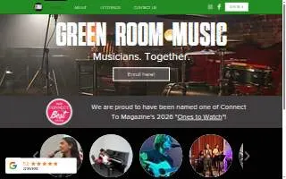 Green Room Music of Mount Kisco website