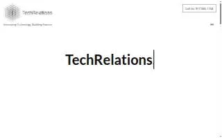 TechRelations website