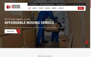 Bedoya Moving of Mount Vernon website