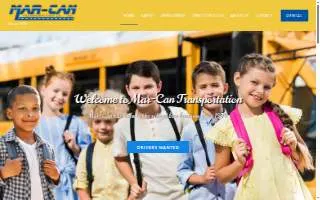 Mar-Can Transportation website