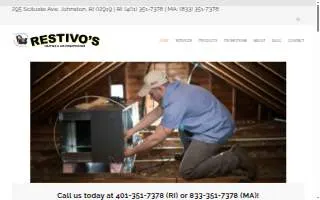 Restivo Heating & Air Conditioning of Mount Vernon website
