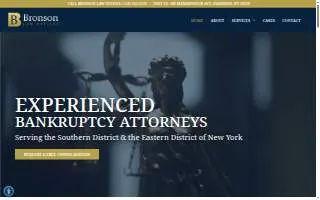Bronson Law Offices, P.C. of Mt. Vernon website