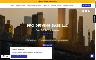 Pro Driving Base LLC website