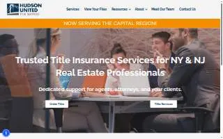 Hudson United Title website