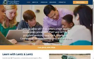 Lentz SAT Prep of Nanuet website