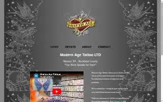 Modern Age Tattoos Ltd of Nanuet website
