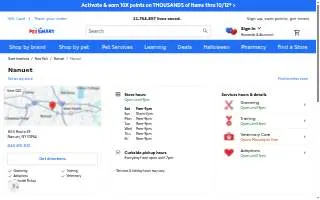 PetSmart of Nanuet website