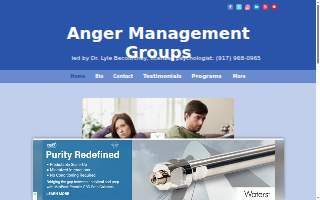 Anger Management Groups: Dr. Lyle Becourtney of New City