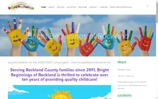 Bright Beginnings of Rockland website