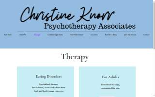 Christine Knorr Psychotherapy Associates