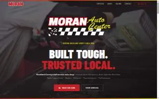 Moran's Auto Center Inc website