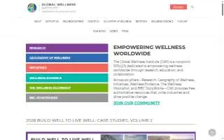 Wellness Institute Inc website