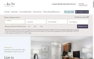 Atria Park of Great Neck website