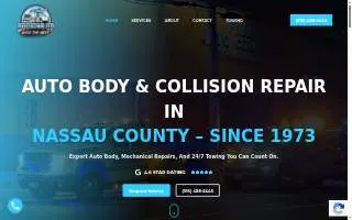Frame Auto Collision website