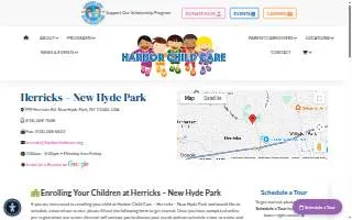 Harbor Child Care • Herricks website