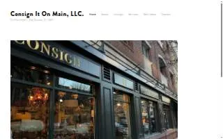 Consign It on Main website