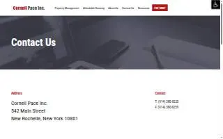 Cornell Pace Inc website