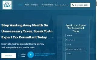 212 Tax website