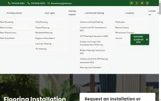 A-Team Flooring Solutions of New York website