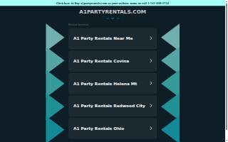 A1 Party & Tent Rentals – Manhattan