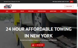 Best Way Towing NYC INC website