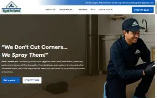 Beyond Pest Control website