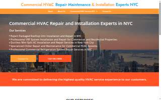 Commercial HVAC Repair Maintenance & Installation Experts NYC