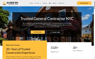 Construction Repair NYC - Masonry & Waterproofing Contractor