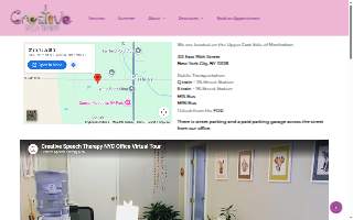 Creative Speech Therapy NYC