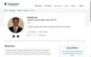 Derek Lee at Comparion Insurance Agency