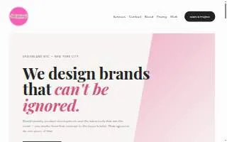 Design Land NYC website