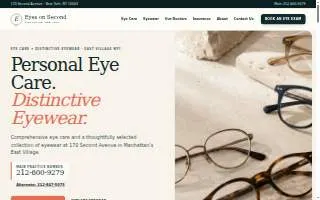 Eyes on Second website