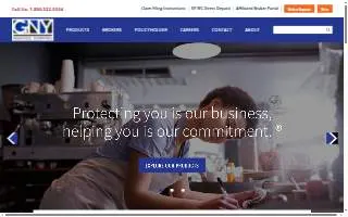 Greater New York Insurance Co website