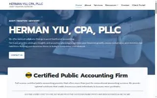 Herman Yiu, CPA, PLLC website