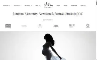 Le Studio NYC website