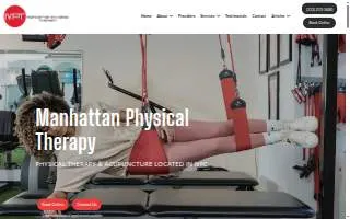 Manhattan Physical Therapy - New York website