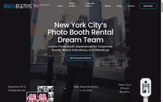 Mashbooths Modern Photo Booth Rentals