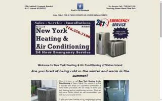 New York Heating and Air Conditioning website
