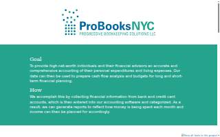 Professional Bookkeeping Service - Probooks NY