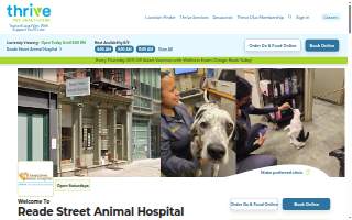Reade Street Animal Hospital, A Thrive Pet Healthcare Partner