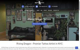 Rising Dragon Tattoos