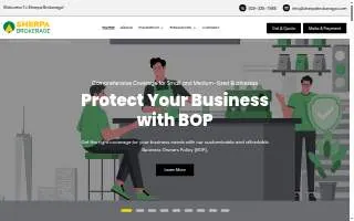 Sherpa Brokerage / Lama Ins Agency of New York website