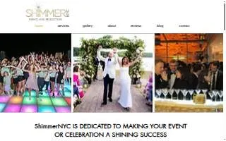ShimmerNYC website
