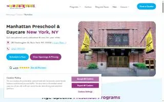 The Learning Experience - Manhattan website