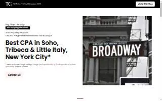 Timur Knyazev, CPA website